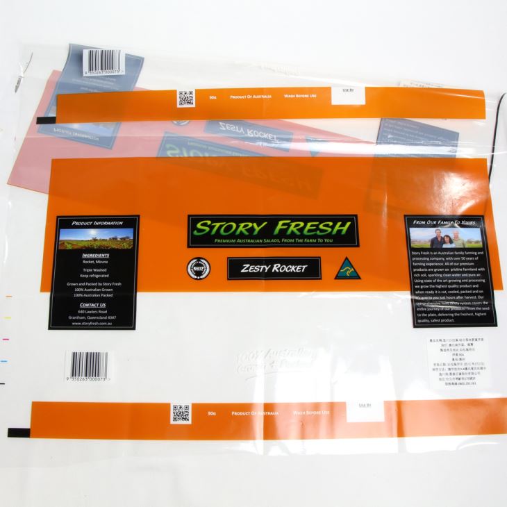 35 Мицон Анти-магнет БОПП филм користи се за паковање поврћа / салата