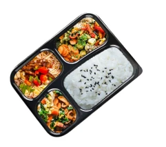 4 4 compartment food container