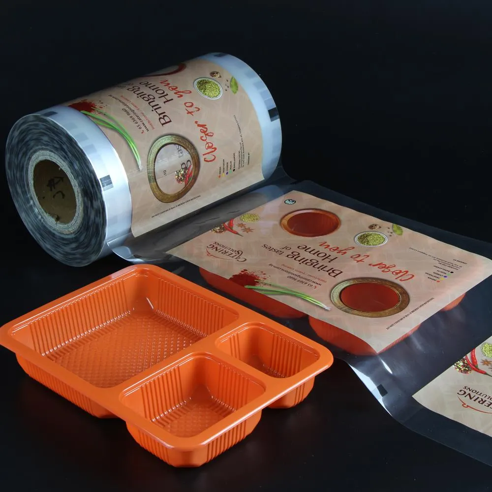 Food packaging film to go boxes Food packaging film to go boxes
