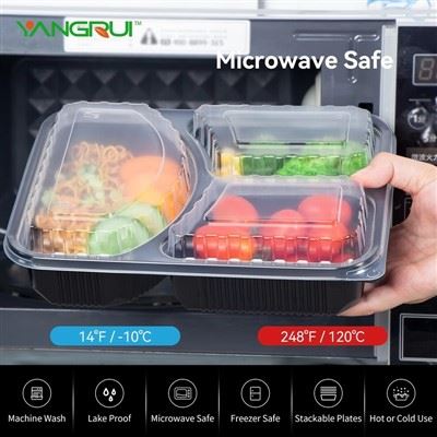 3-compartment To-go Boxes
